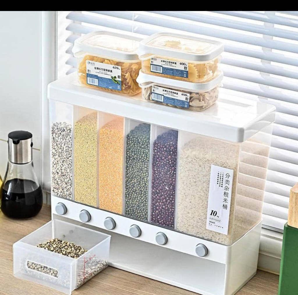 6-Compartment Grain Dispenser (10kg)